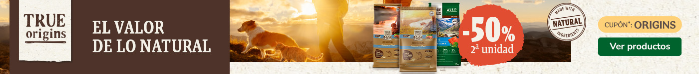 True Origins Pure y Wild: Hasta 50% de descuento en la 2ª unidad de pienso para perro.