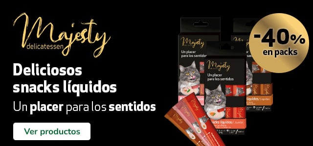 Majesty: 40% dto en packs de 36 snacks líquidos.