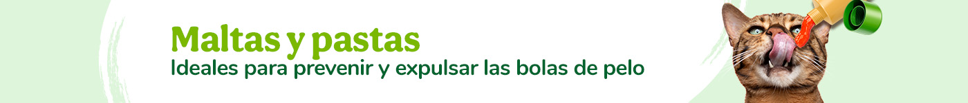 Maltas y pastas ayuda a prevenir y expulsar las bolsa de pelo