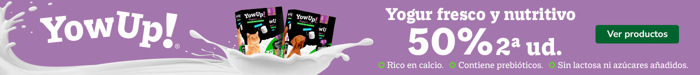 Yow Up: ¡Disfruta la 2ª unidad al 50% en helado yogur para perro!