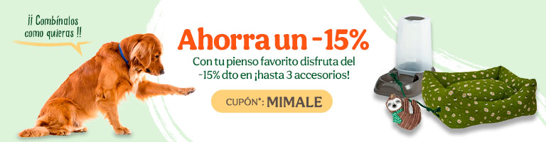 Ahorra un 15% dto en accesorios con el cupón MIMALE