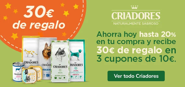 Criadores: Consigue 30€ de regalo con tu compra.