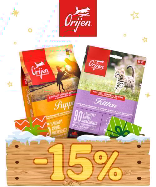 Orijen: Hasta 15% dto.