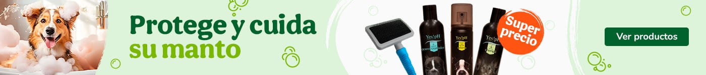 Manto reluciente para perro y gato a superprecio.