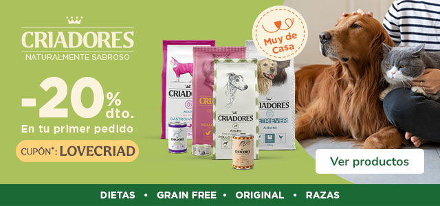 20% de descuento sin mínimo de compra en toda la marca de Criadores con el cupón LOVECRIAD