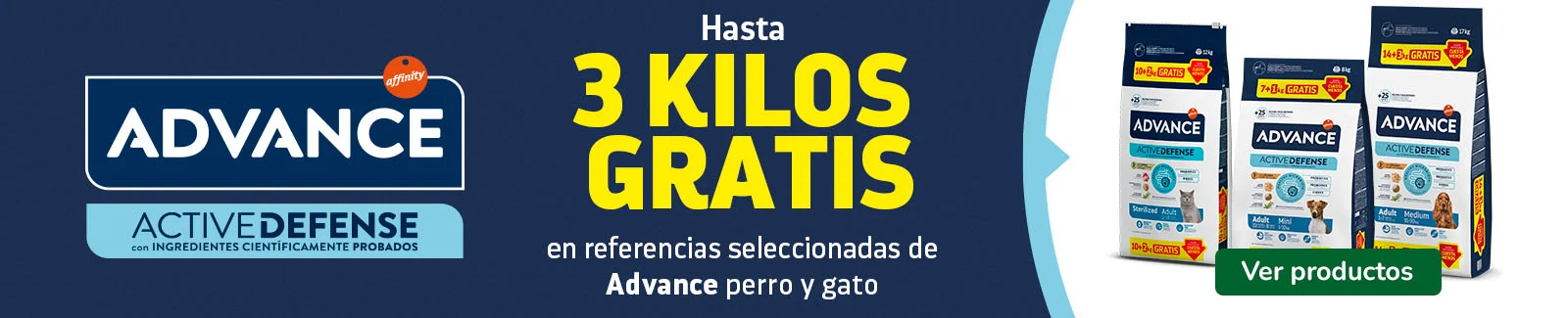 Advance: Pienso con kilos gratis para tu peludo.