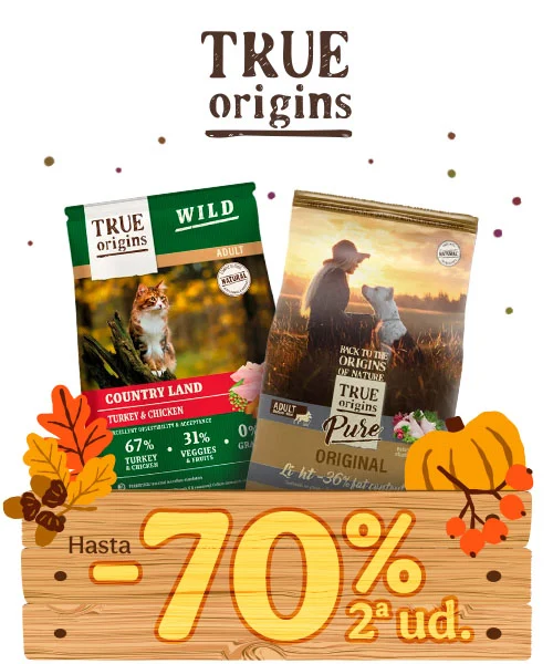 True Origins: Hasta 70% dto 2ªud