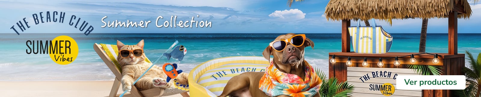 Summer Vibes: los mejores productos para disfrutar del verano para perro y gato