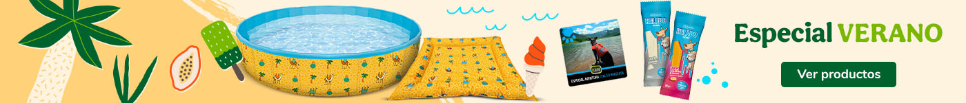 ¡Llega el verano! Selección de productos para disfrutar del buen tiempo con tu mascota.