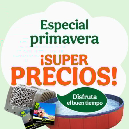 ¡Llega en buen tiempo! Selección de porductos para disfrutar del buen tiempo con tu mascota