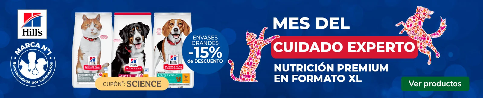 Hill&rsquo;s Science Plan: 15% dto en sacos grandes de pienso para tu peludo.