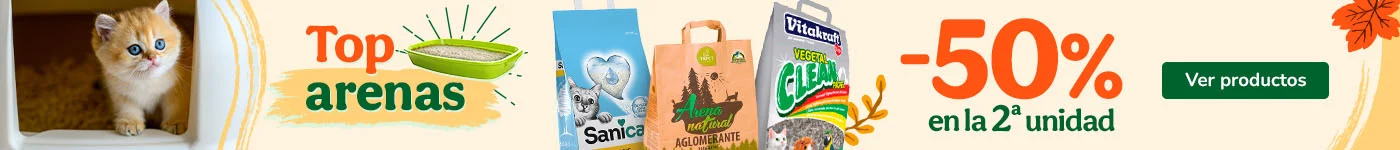 Top Arenas: Hasta 50% en la 2ª ud.