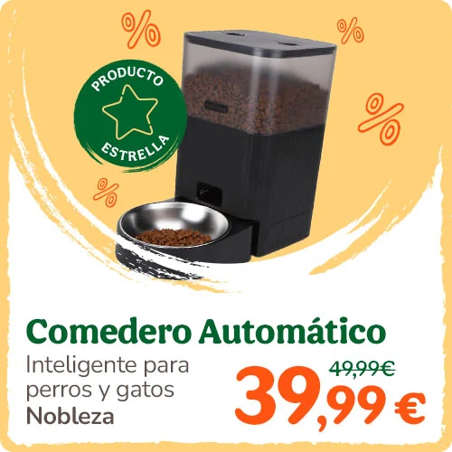 Nobleza: Comedero Automático Inteligente WiFi para Gatos y Perros