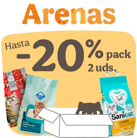 Michimania: Hasta 20% dto en packs de 2 arenas.
