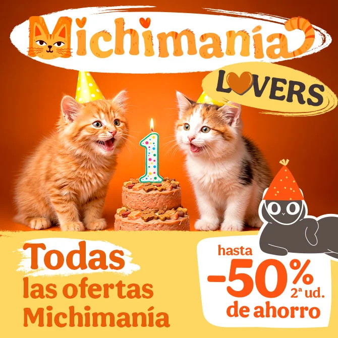 Hasta 50% de descuento en 2ª unidad en todas las ofertas para gato.
