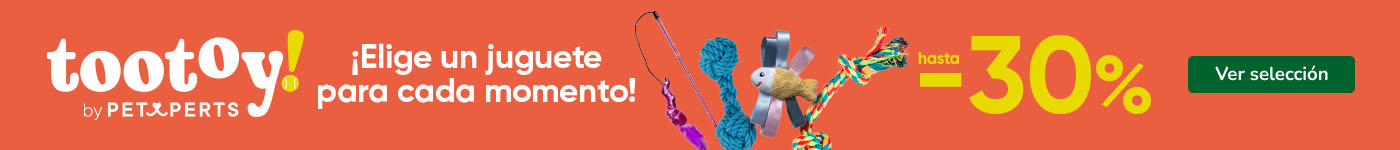 Tootoy: Hasta 30% dto en la 2ª unidad de juguetes para tu peludo.