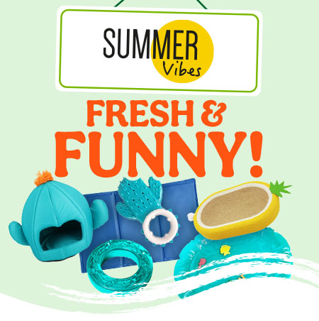 Summer Vibes: los mejores productos para disfrutar del verano para perro y gato