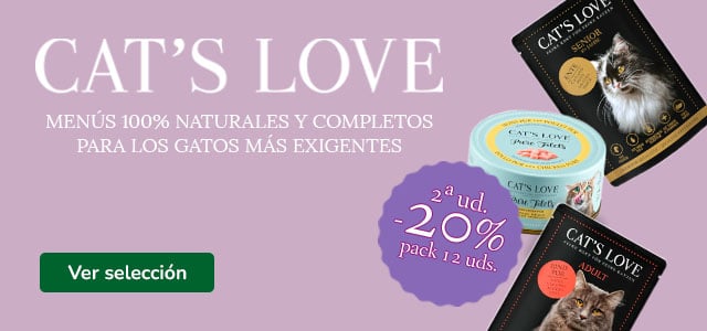 Cat Love: 20% dto en el pack de 12 húmedos para gato.