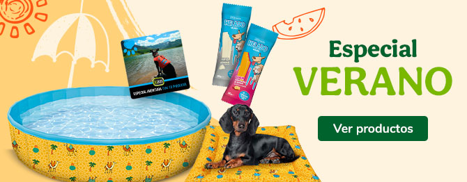 ¡Llega el verano! Selección de productos para disfrutar del buen tiempo con tu mascota.