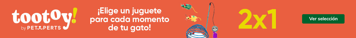 Tootoy: 2x1 en juguetes para gatos.