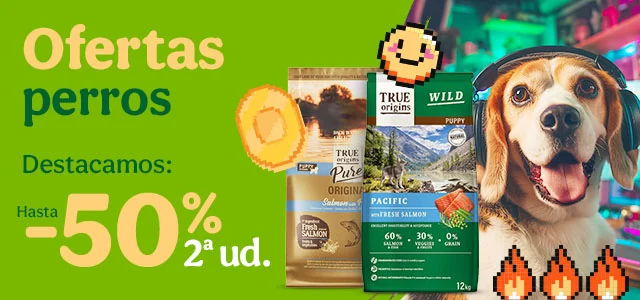 True Origins Pure y Wild: Hasta 50% de descuento en la 2ª unidad de pienso para perro.
