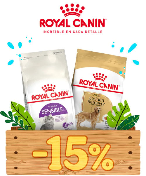 Royal Canin: 15% dto en pienso para tu peludo.