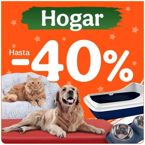 Hasta 40% dto en accesorios de hogar para tu peludo.