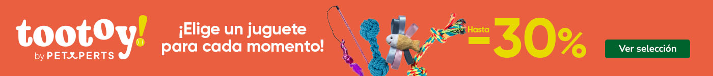 Tootoy: Hasta 30% dto en juguetes para tu peludo.