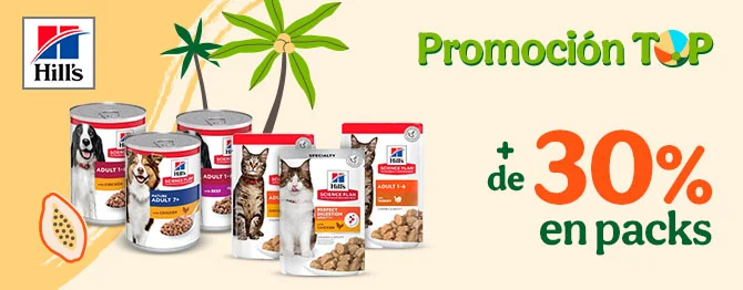 Hill’s: ¡Más del 30% de descuento en packs húmedos grandes!