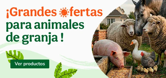 Productos para animales de granja.