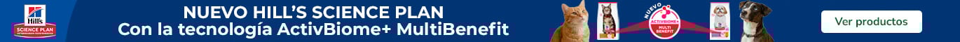 Descubre la gama de pienso y comida h&uacute;meda de Hill's Science Plan para tu peludo.