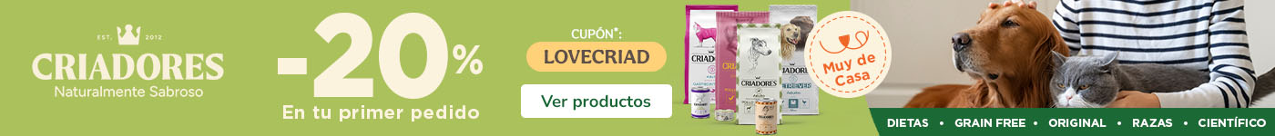 20% de descuento sin mínimo de compra en toda la marca de Criadores con el cupón LOVECRIAD