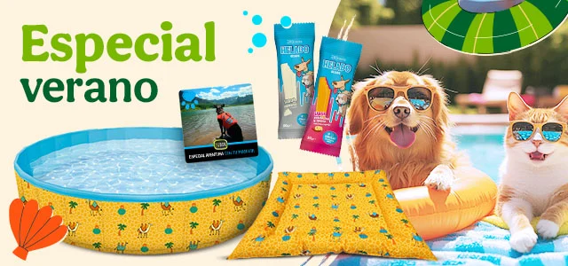 ¡Llega el verano! Selección de productos para disfrutar del buen tiempo con tu mascota.
