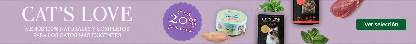 Cat Love: 20% dto en el pack de 12 húmedos para gato.