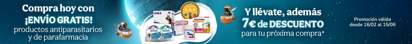 Compra con envío gratis y llévate 7€ de descuento en la próxima compra.