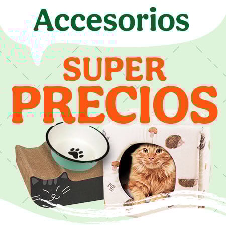 ¡Super precios en accesorios para perro y gato!