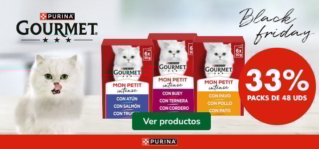 Purina Gourmet: 33% dto en packs de 48 húmedos para gato