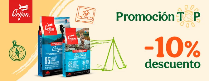 Orijen: 10% dto. en pienso para tu peludo.
