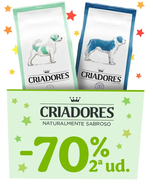 Criadores 70% dto 2ªud