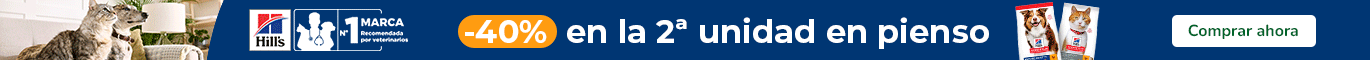 Hill's: 40% de descuento en la 2ª unidad de piensos para y +30% dto en packs húmedos para tu peludo.