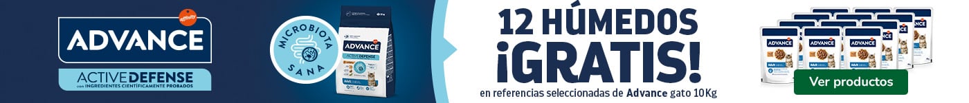 Advance: ¡12 húmedos de regalo con tu saco de pienso para gato!