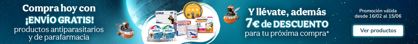 Compra con envío gratis y llévate 7€ de descuento en la próxima compra.