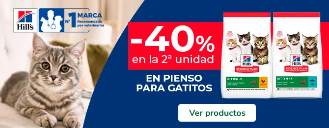 Hill's Science Plan Kitten: 2.ª unidad al 40% dto en pienso para gatitos.