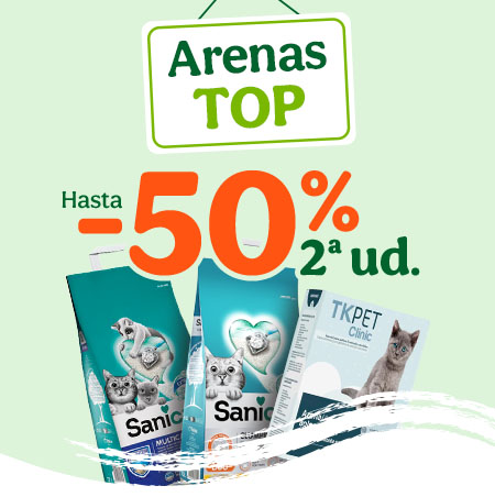 Top Arenas: ¡Hasta 50% de descuento en la 2ª unidad!