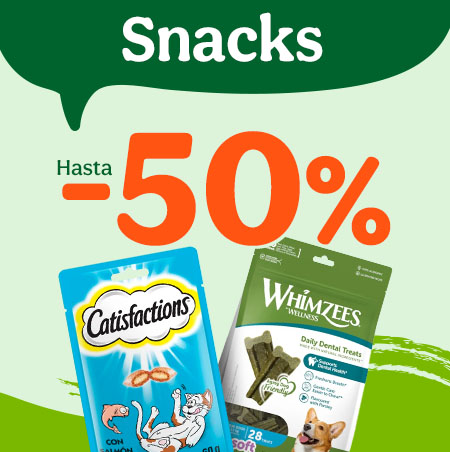 Snacks hasta 50% de descuento