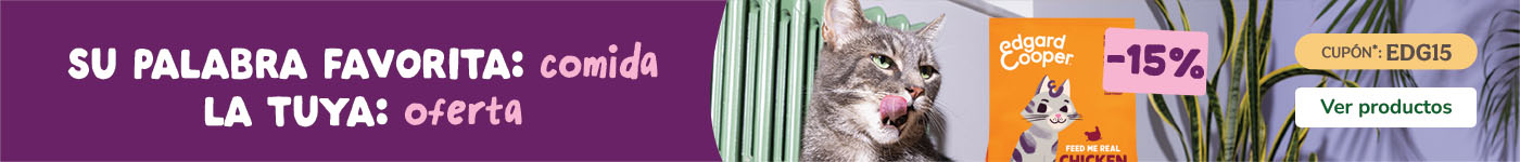 Edgard & Cooper: 15% dto en pienso para gatos.