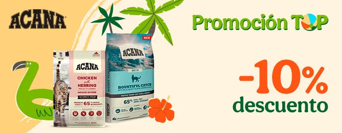 Acana: ¡10% de descuento irresistible en pienso para gatos!