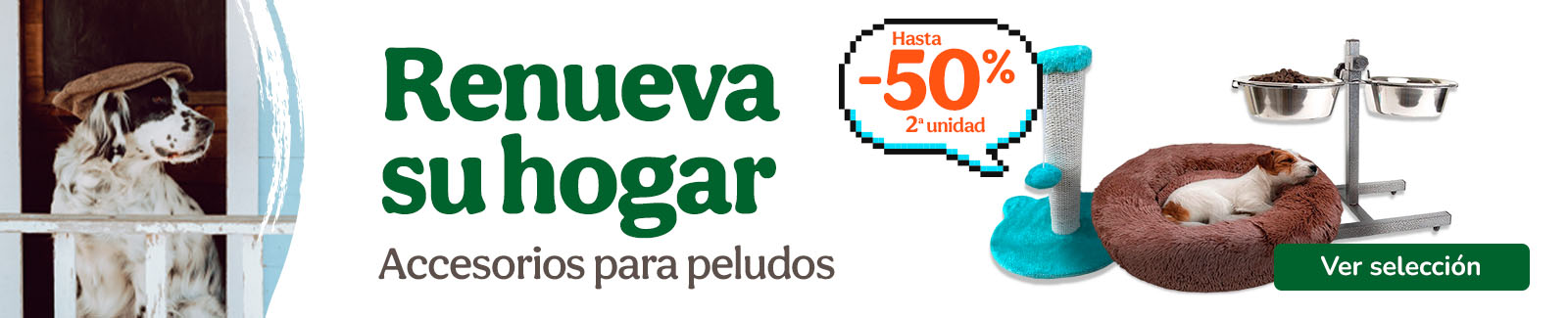 Renueva accesorios con superprecios.