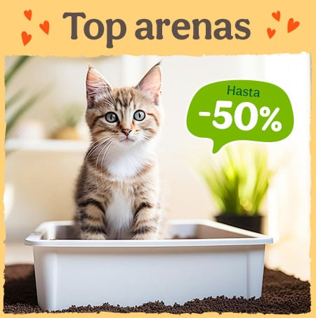 Top Arenas hasta 50% de dto