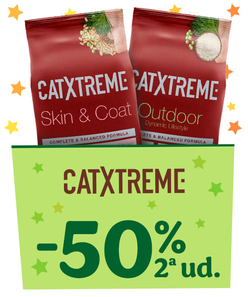 Catxtreme 50% dto en la 2ª unidad.